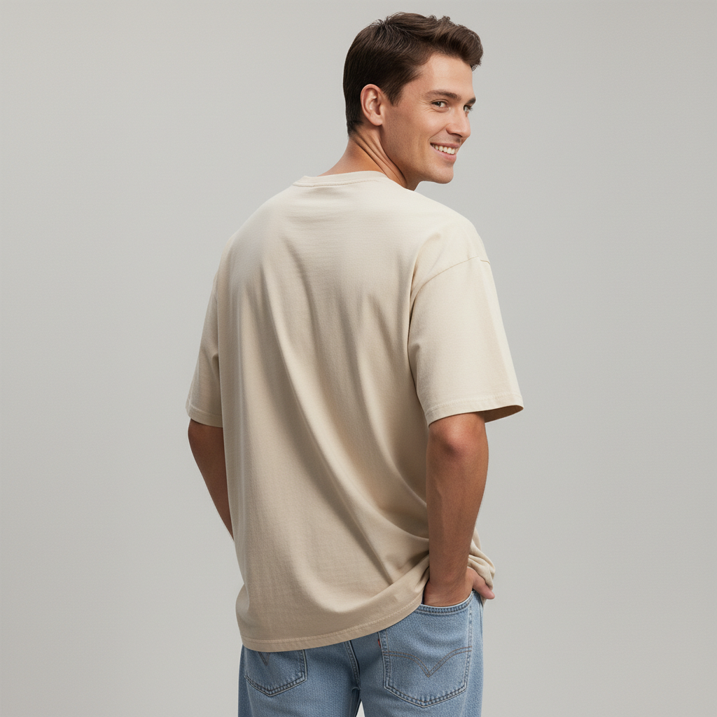 Lätt oversized t-shirt för vardag