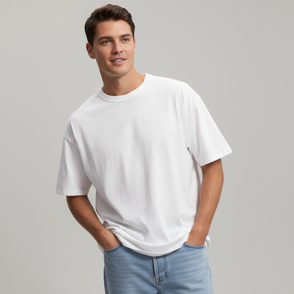 Lätt oversized t-shirt för vardag