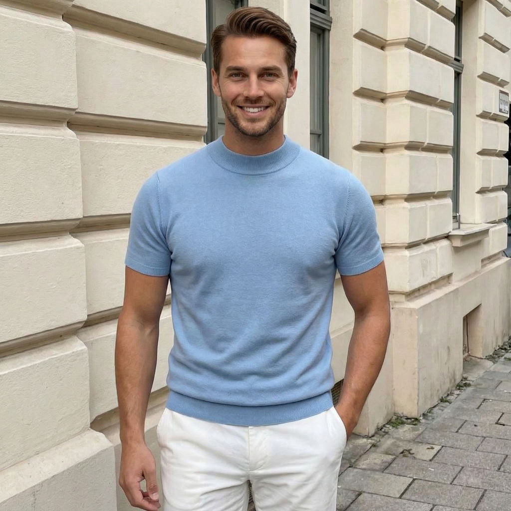 Minimalistisk t-shirt regular fit