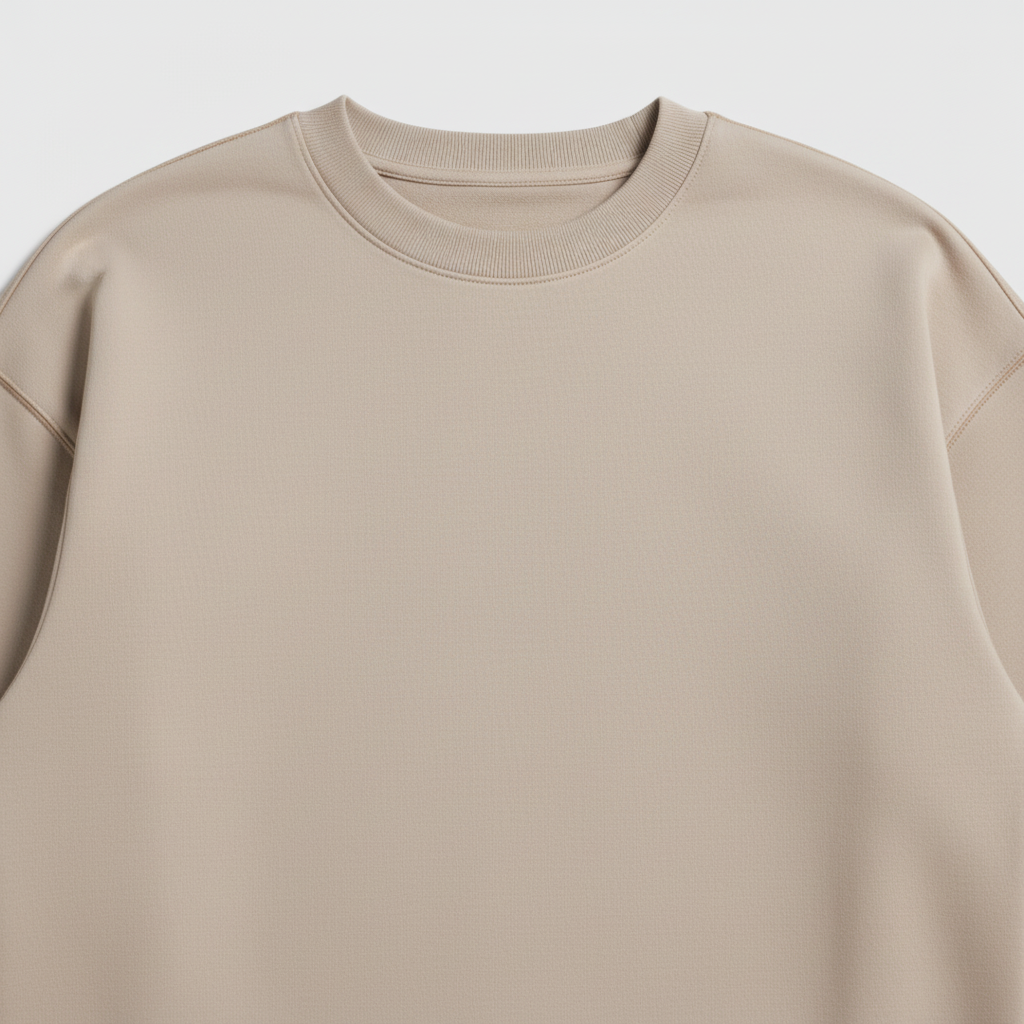 Långärmad t-shirt i mjuk bomullsblend