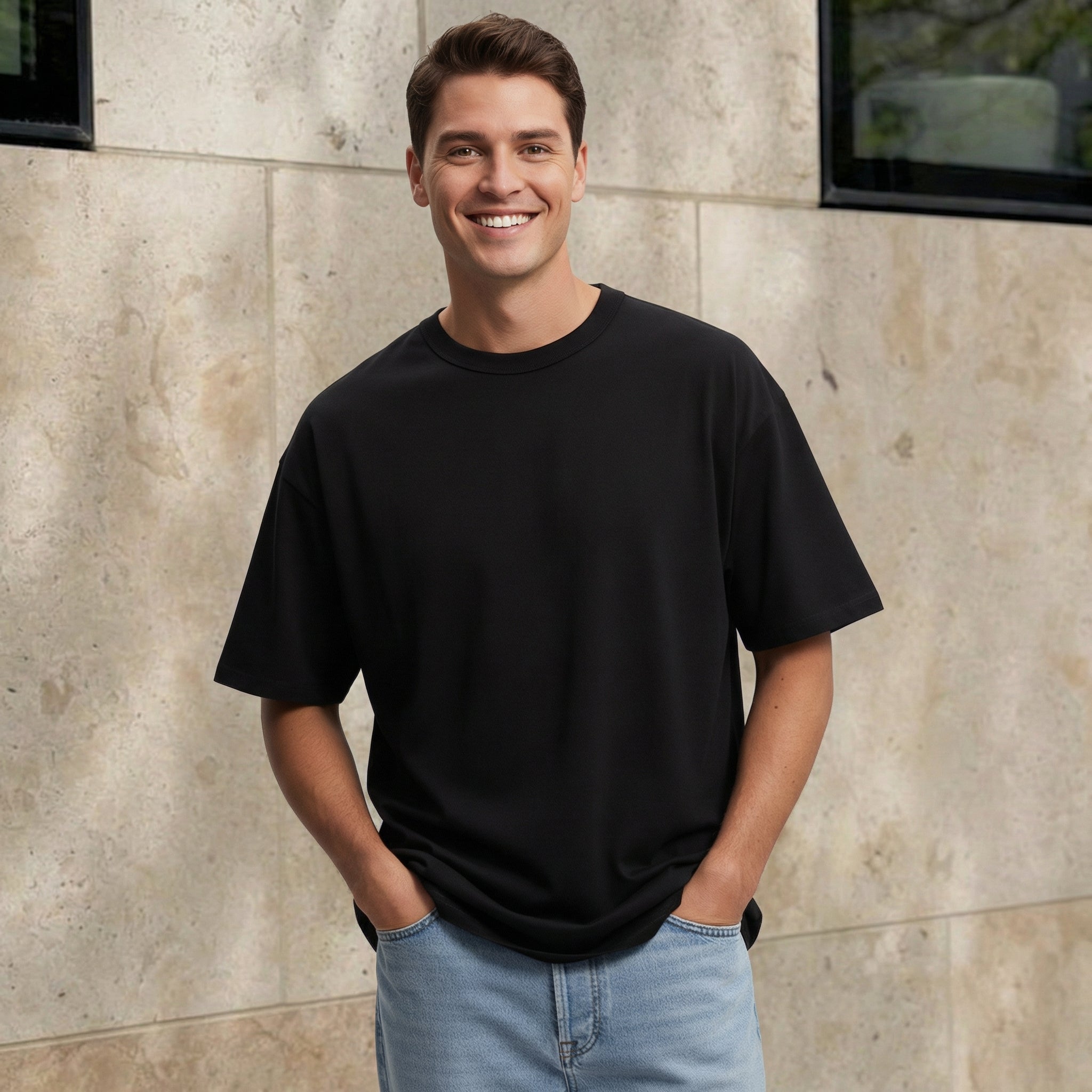 Lätt oversized t-shirt för vardag