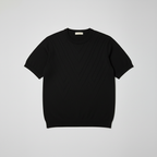 Stickad t-shirt med mönster