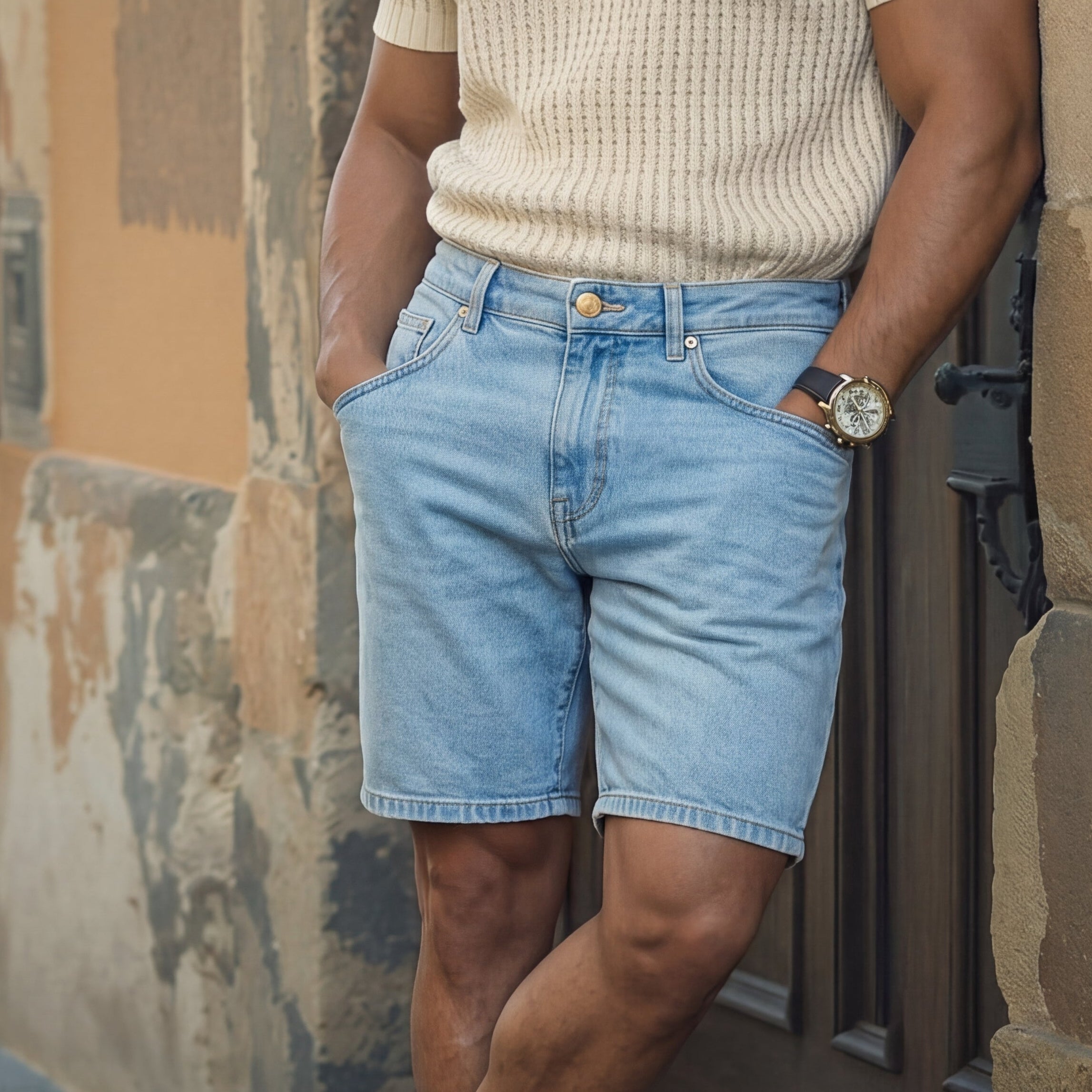 Klassiska Denimshorts